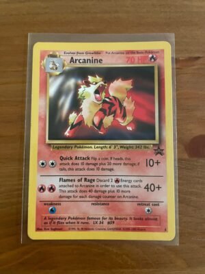 Arcanine - 6 - Black Star Promo