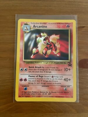 Arcanine - 6 - Black Star Promo