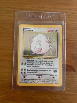Chansey - 3/102 - Holo Rare - Unlimited Edition