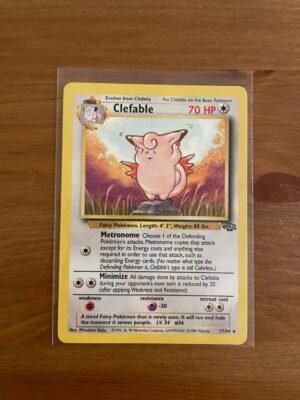 Clefable - 17/64 - Rare - Unlimited Edition