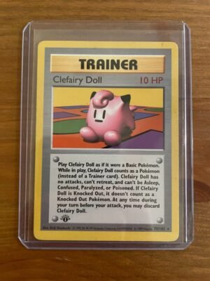 Clefairy Doll - 70/102 - Rare - 1st Edition