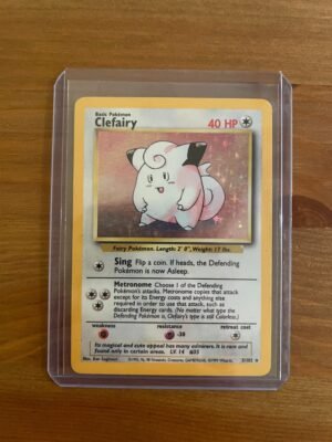 Clefairy - 5/102 - Holo Rare - Unlimited Edition