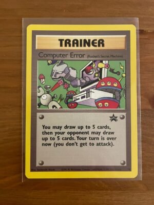 Computer Error - 16 - Black Star Promo