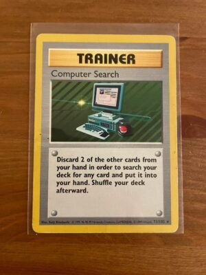 Computer Search - 71/102 - Rare - Unlimited Edition