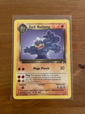 Dark Machamp - 27/82 - Rare - Unlimited Edition