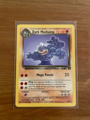 Dark Machamp - 27/82 - Rare - Unlimited Edition