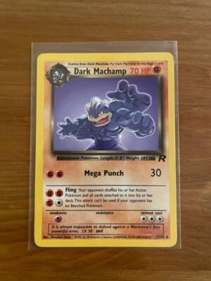 Dark Machamp - 27/82 - Rare - Unlimited Edition