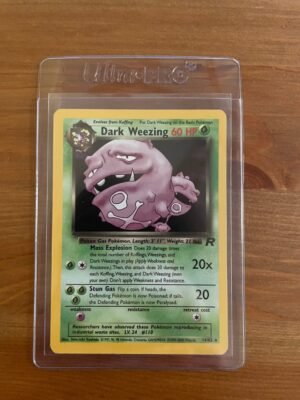 Dark Weezing - 14/82 - Holo Rare - Unlimited Edition
