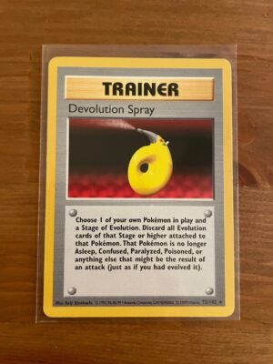 Devolution Spray - 72/102 - Rare - Unlimited Edition