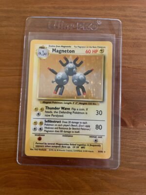 Magneton - 9/102 - Holo Rare - Unlimited Edition