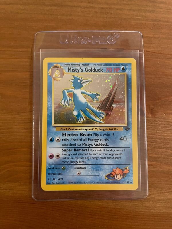 Misty's Golduck - 12/132 - Holo Rare - Unlimited Edition