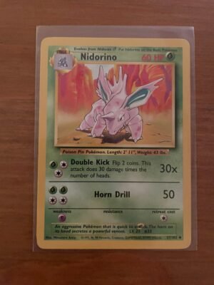 Nidorino - 37/102 - Uncommon - Unlimited Edition