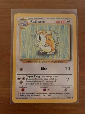 Raticate - 40/102 - Uncommon - Unlimited Edition
