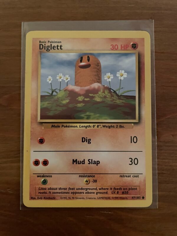 Diglett - 47/102 - Common - Unlimited Edition