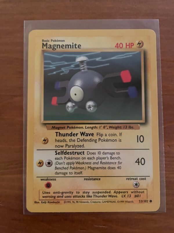 Magnemite - 53/102 - Common - Unlimited Edition