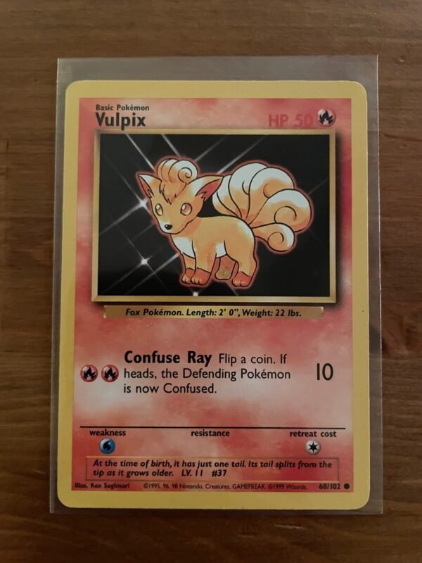 Vulpix - 68/102 - Common - Unlimited Edition