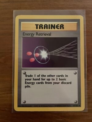 Energy Retrieval - 81/102 - Uncommon - Unlimited Edition