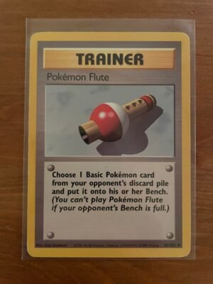 Pokemon Flute - 86/102 - Uncommon - Unlimited Edition