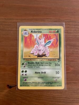 Nidorino - 54/130 - Uncommon - Unlimited Edition