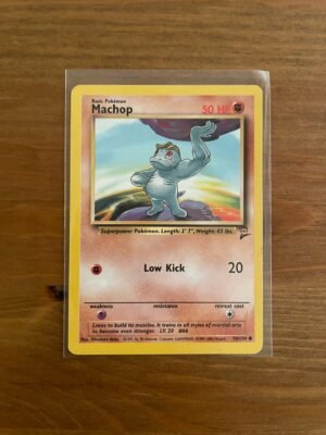 Machop - 78/130 - Common - Unlimited Edition