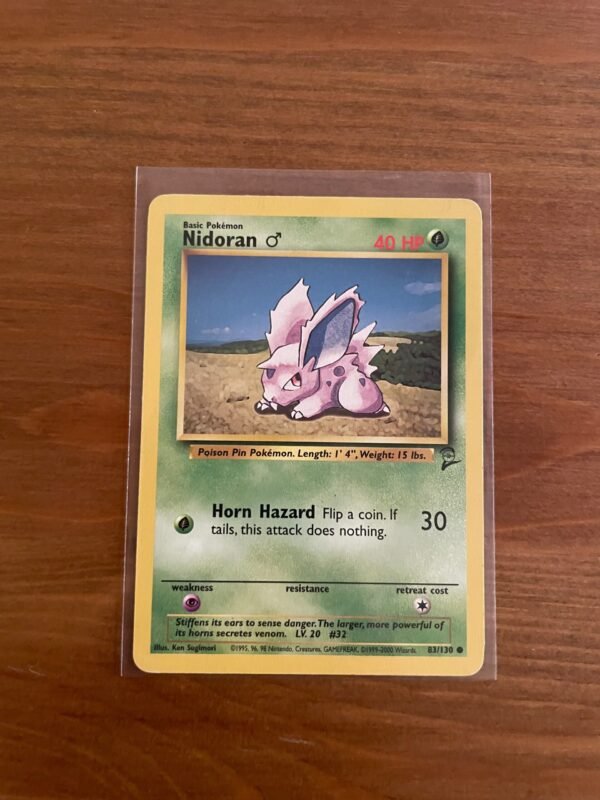 Nidoran Male - 83/130 - Common - Unlimited Edition