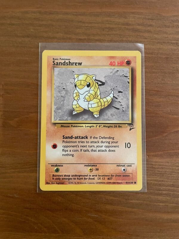 Sandshrew - 91/130 - Common - Unlimited Edition