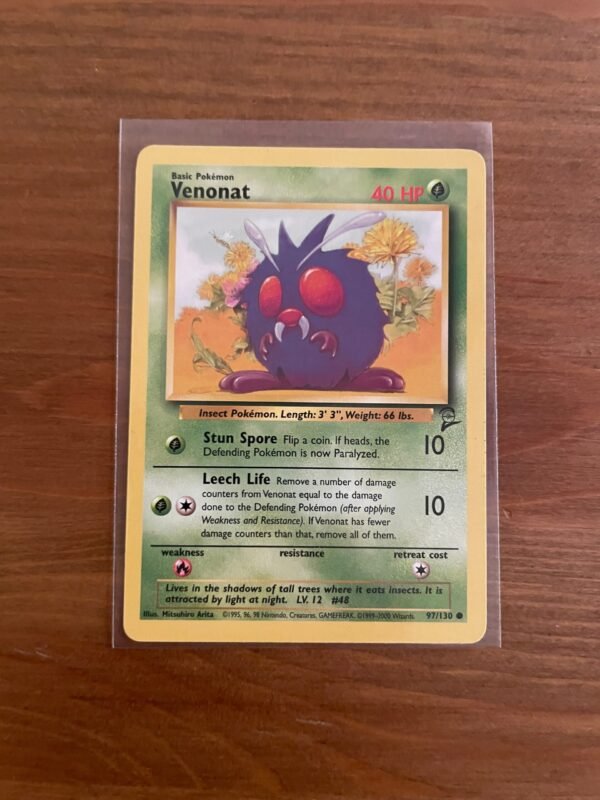 Venonat - 97/130 - Common - Unlimited Edition