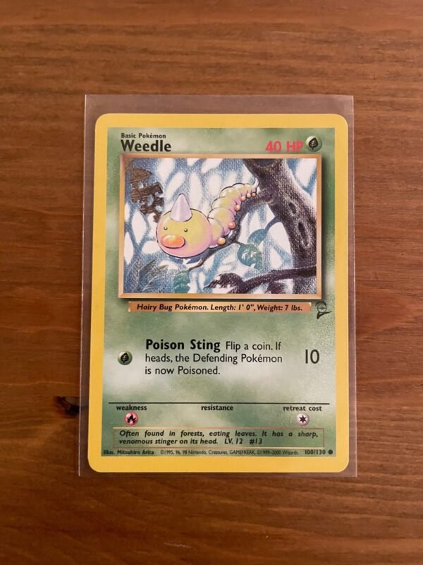 Weedle - 100/130 - Common - Unlimited Edition