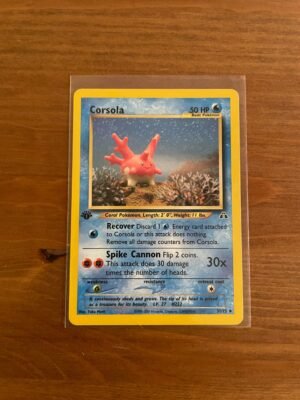 Corsola - 37/75 - Uncommon - 1st Edition