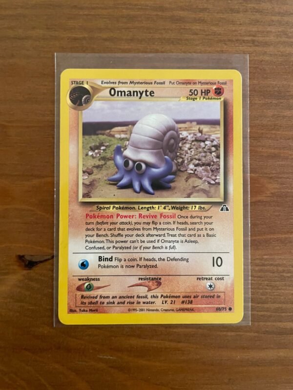 Omanyte - 60/75 - Common - Unlimited Edition