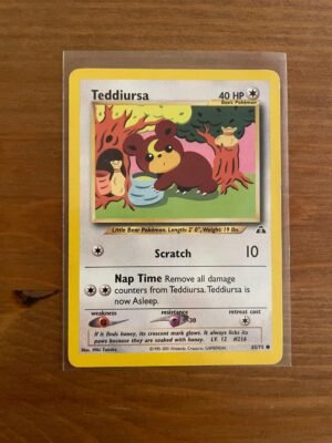 Teddiursa - 65/75 - Common - Unlimited Edition