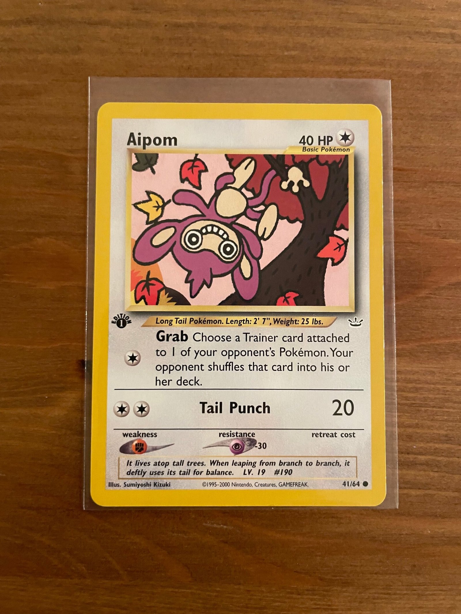 Aipom - 41/64 - Common - 1st Edition
