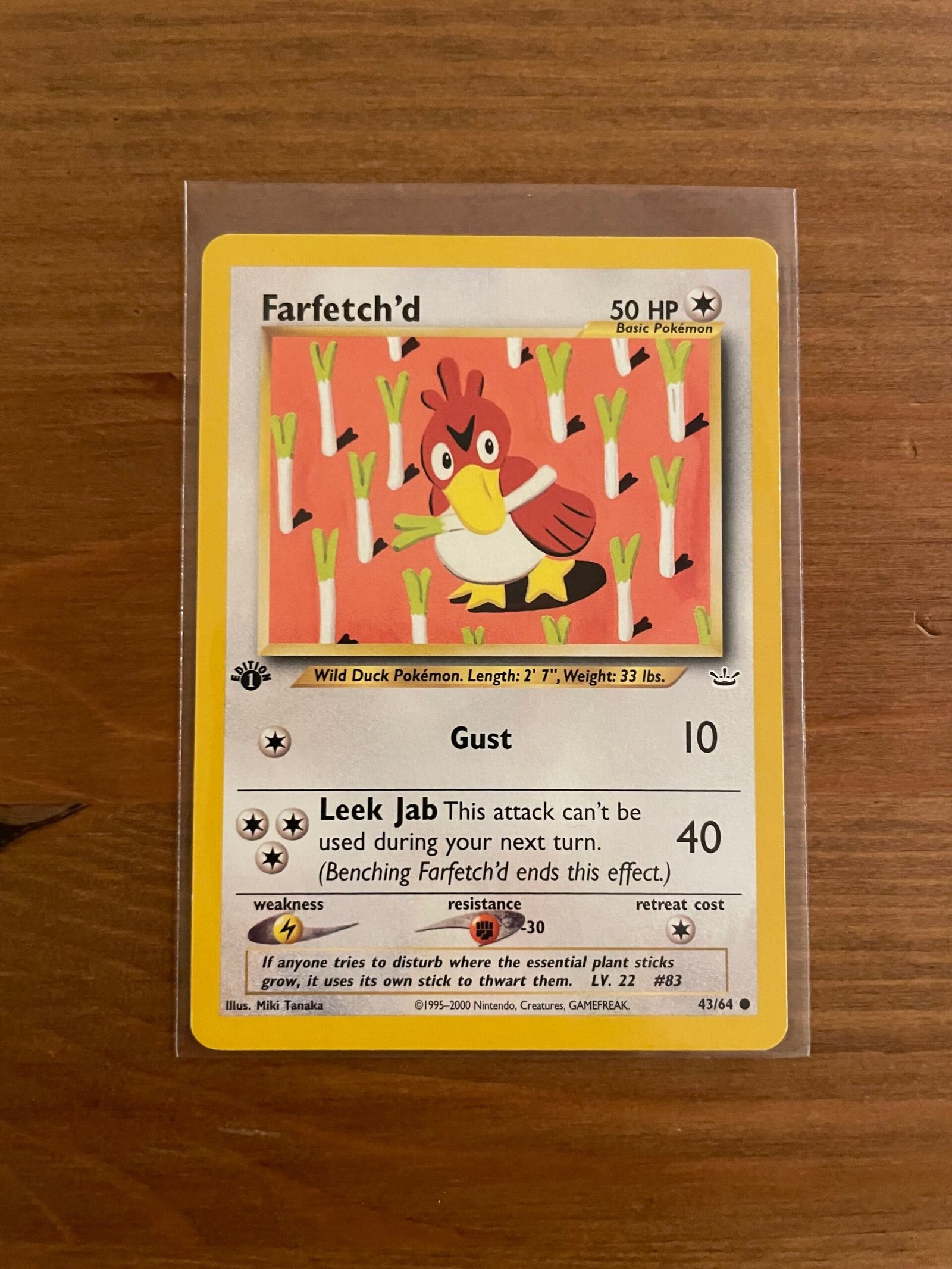 Farfetch'd - 43/64 - Common - 1st Edition
