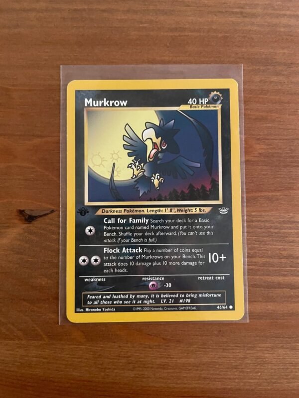 Murkrow - 46/64 - Common - 1st Edition