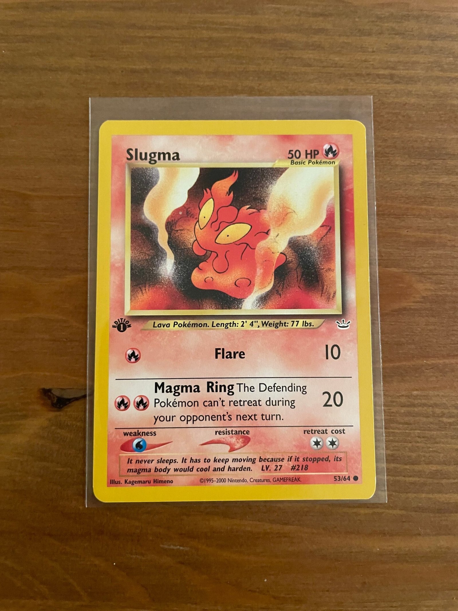 Slugma - 53/64 - Common - 1st Edition