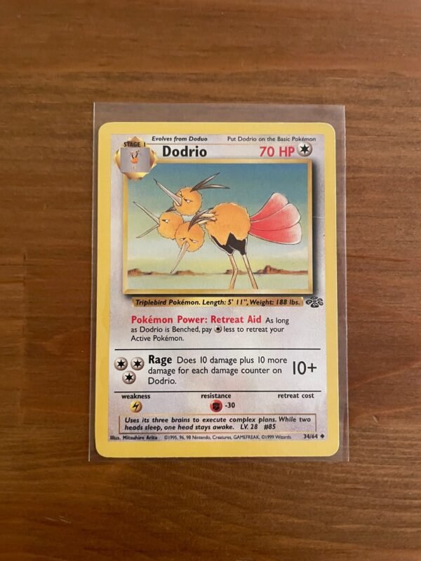 Dodrio - 34/64 - Uncommon - Unlimited Edition