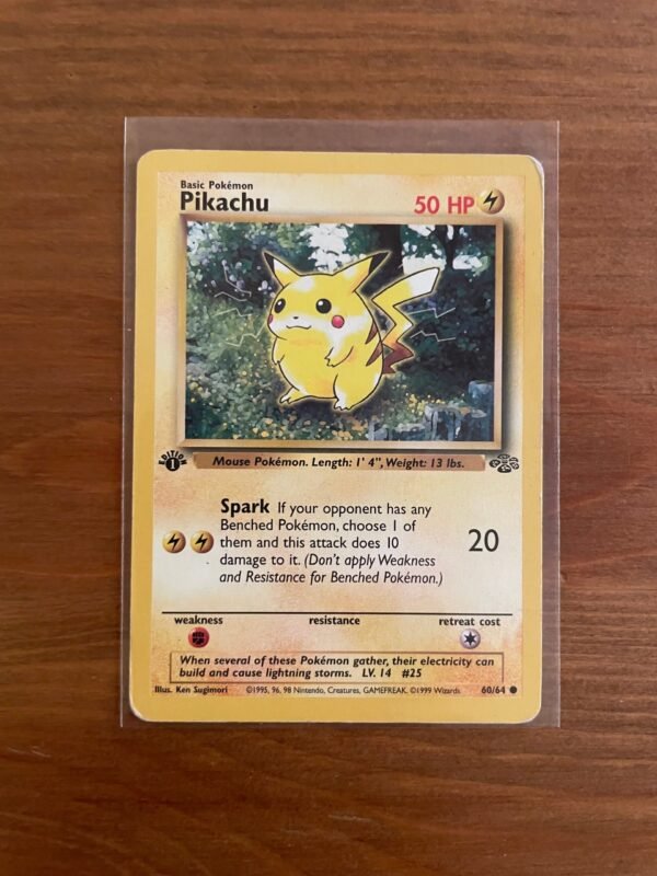 Pikachu - 60/64 - Common - 1st Edition