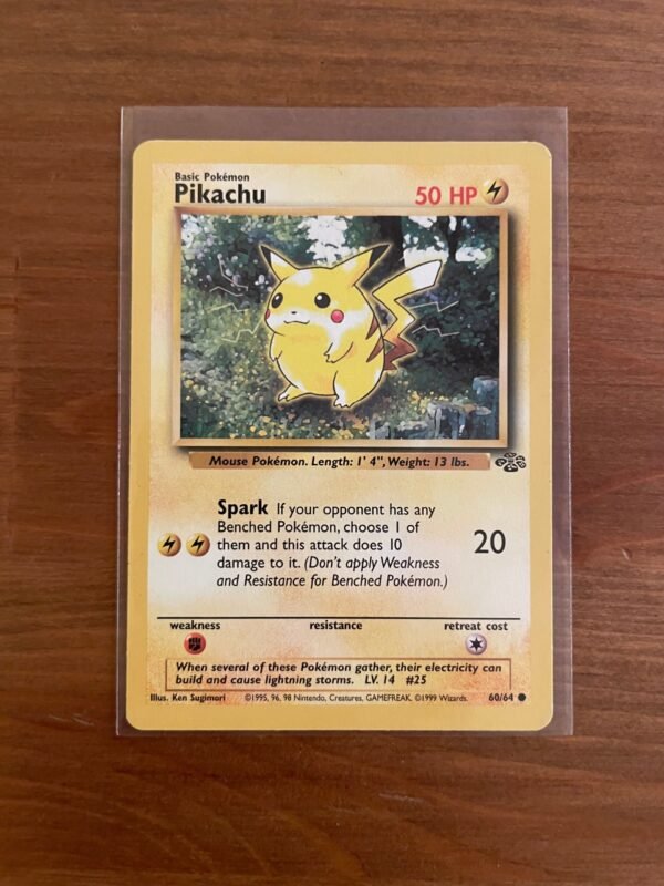 Pikachu - 60/64 - Common - Unlimited Edition