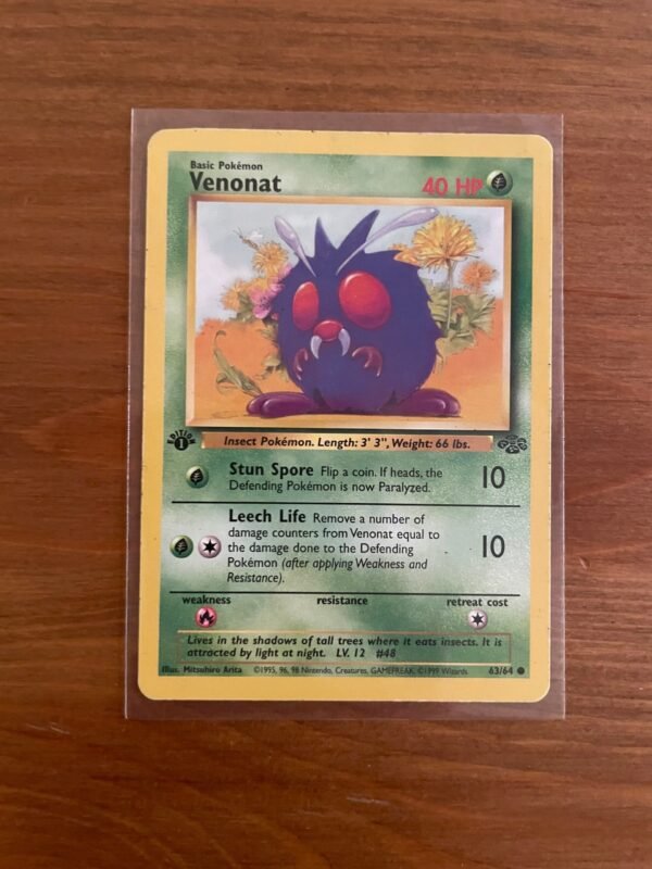 Venonat - 63/64 - Common - 1st Edition