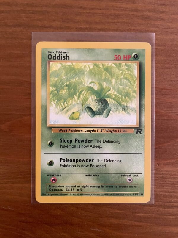 Oddish - 63/82 - Common - Unlimited Edition