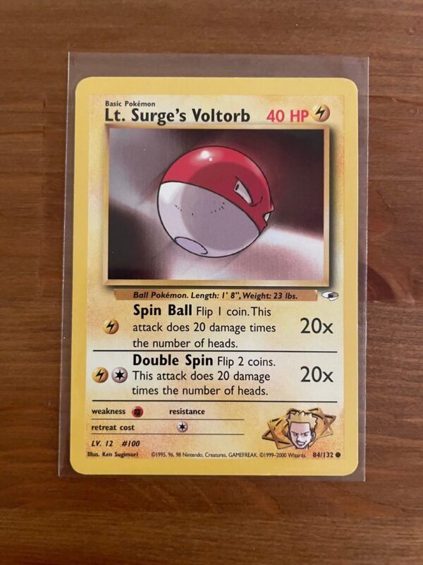 Lt. Surge's Voltorb - 84/132 - Common - Unlimited Edition