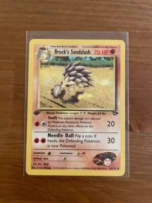 Brock's Sandslash - 36/132 - Uncommon - 1st Edition