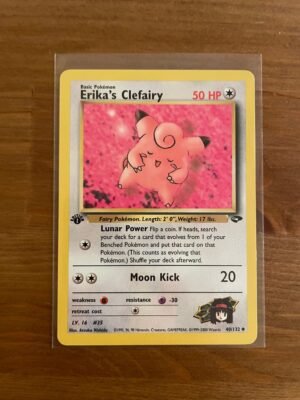 Erika's Clefairy - 40/132 - Uncommon - 1st Edition