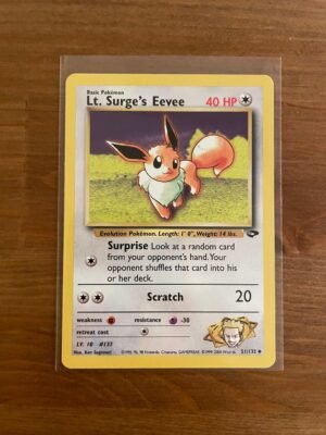 Lt. Surge's Eevee - 51/132 - Uncommon - Unlimited Edition