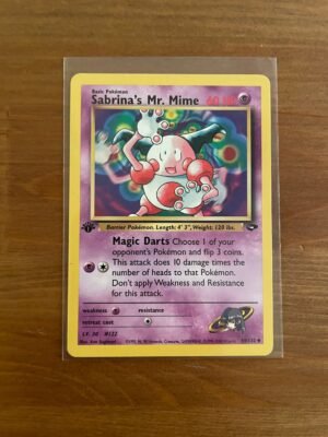 Sabrina's Mr. Mime - 59/132 - Uncommon - 1st Edition