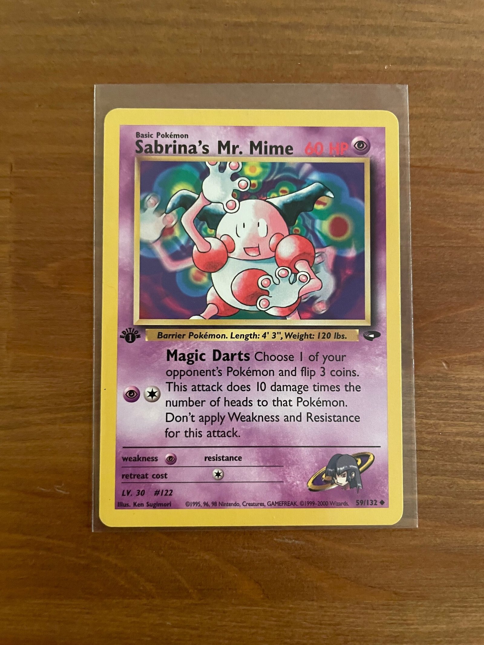 Sabrina's Mr. Mime - 59/132 - Uncommon - 1st Edition