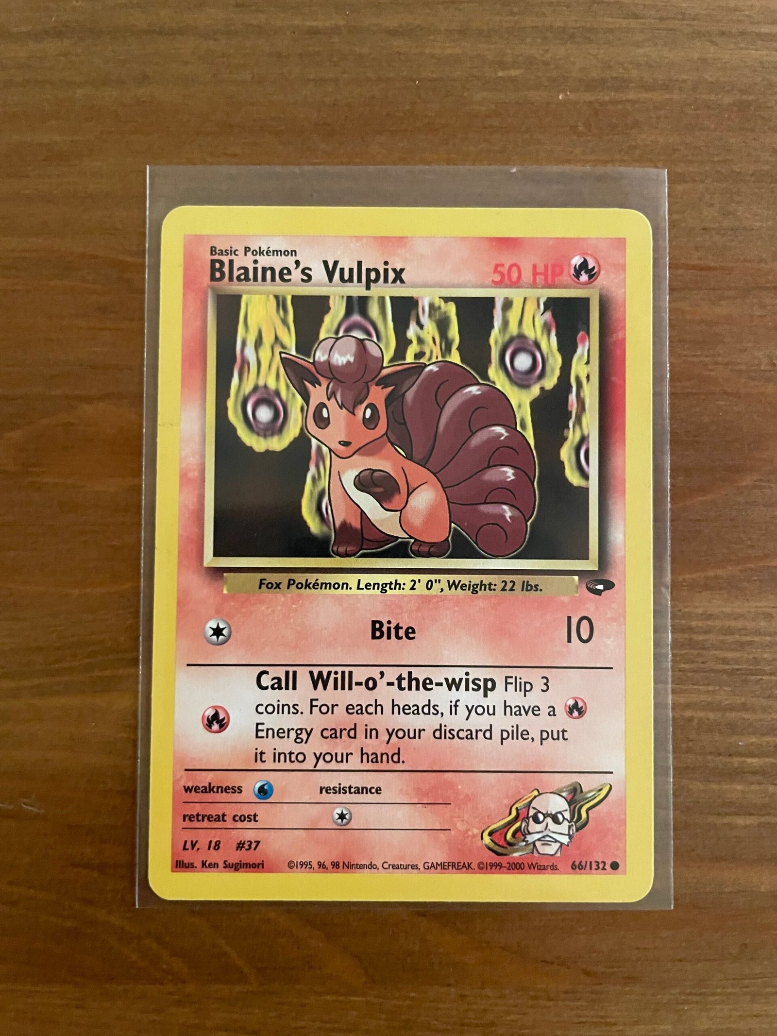 Blaine's Vulpix - 66/132 - Common - Unlimited Edition