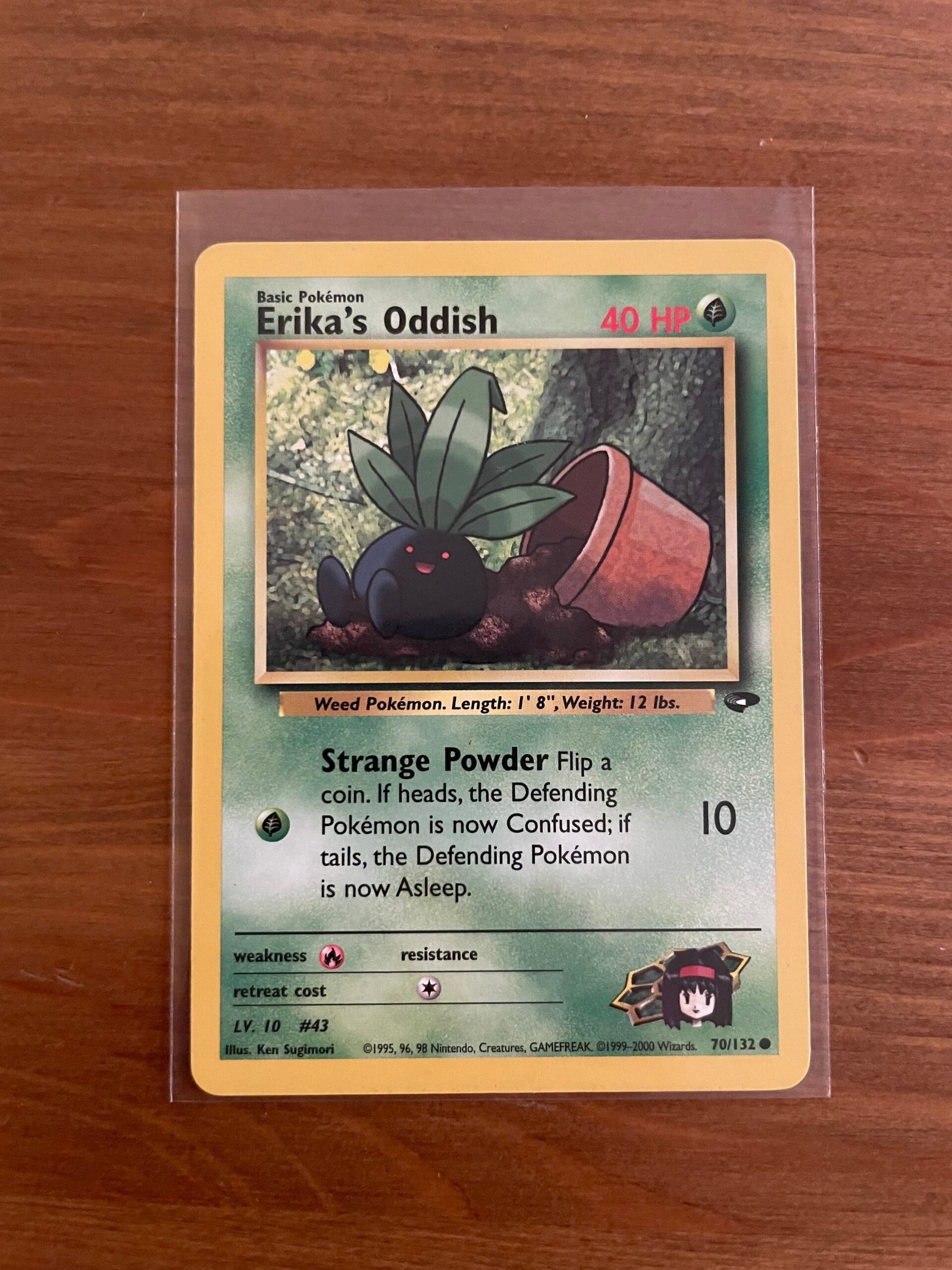 Erika's Oddish - 70/132 - Common - Unlimited Edition