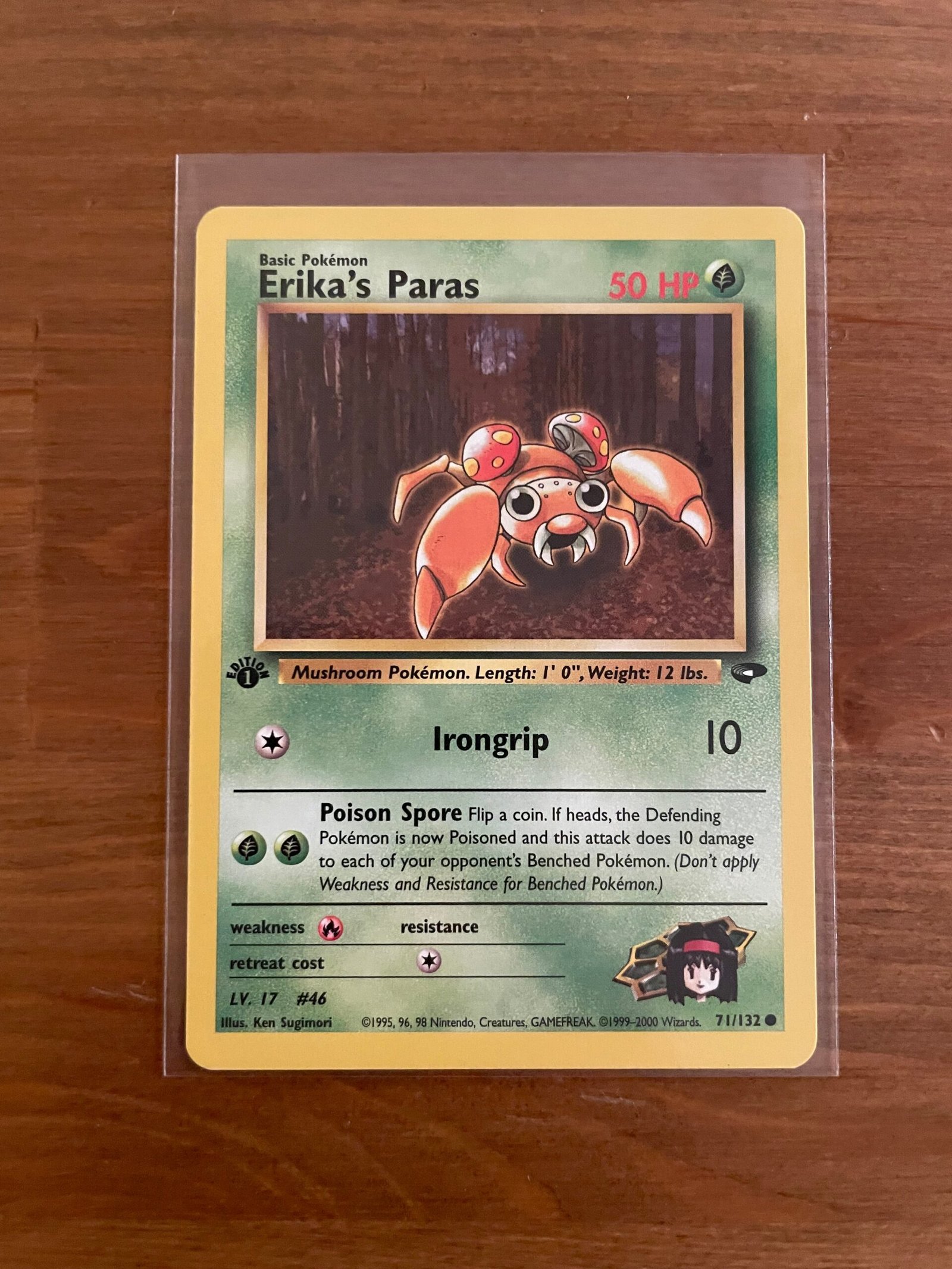Erika's Paras - 71/132 - Common - 1st Edition