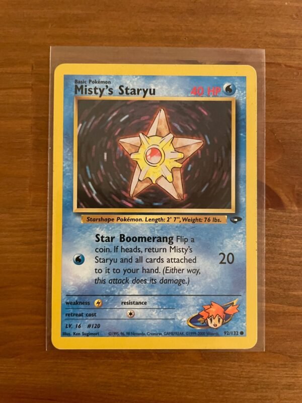 Misty's Staryu - 92/132 - Common - Unlimited Edition